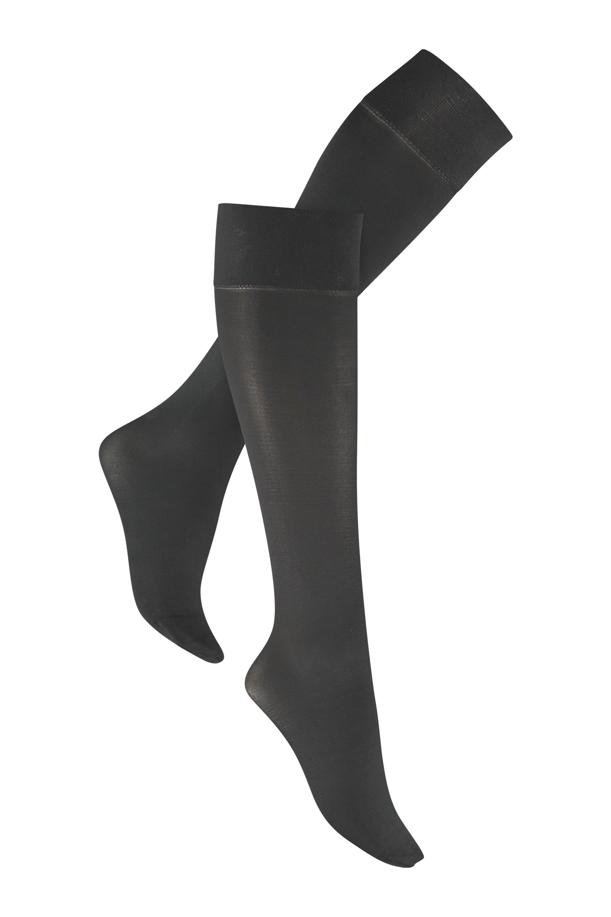 Micro Fibre Kniekous 40 Denier - Grafiet
