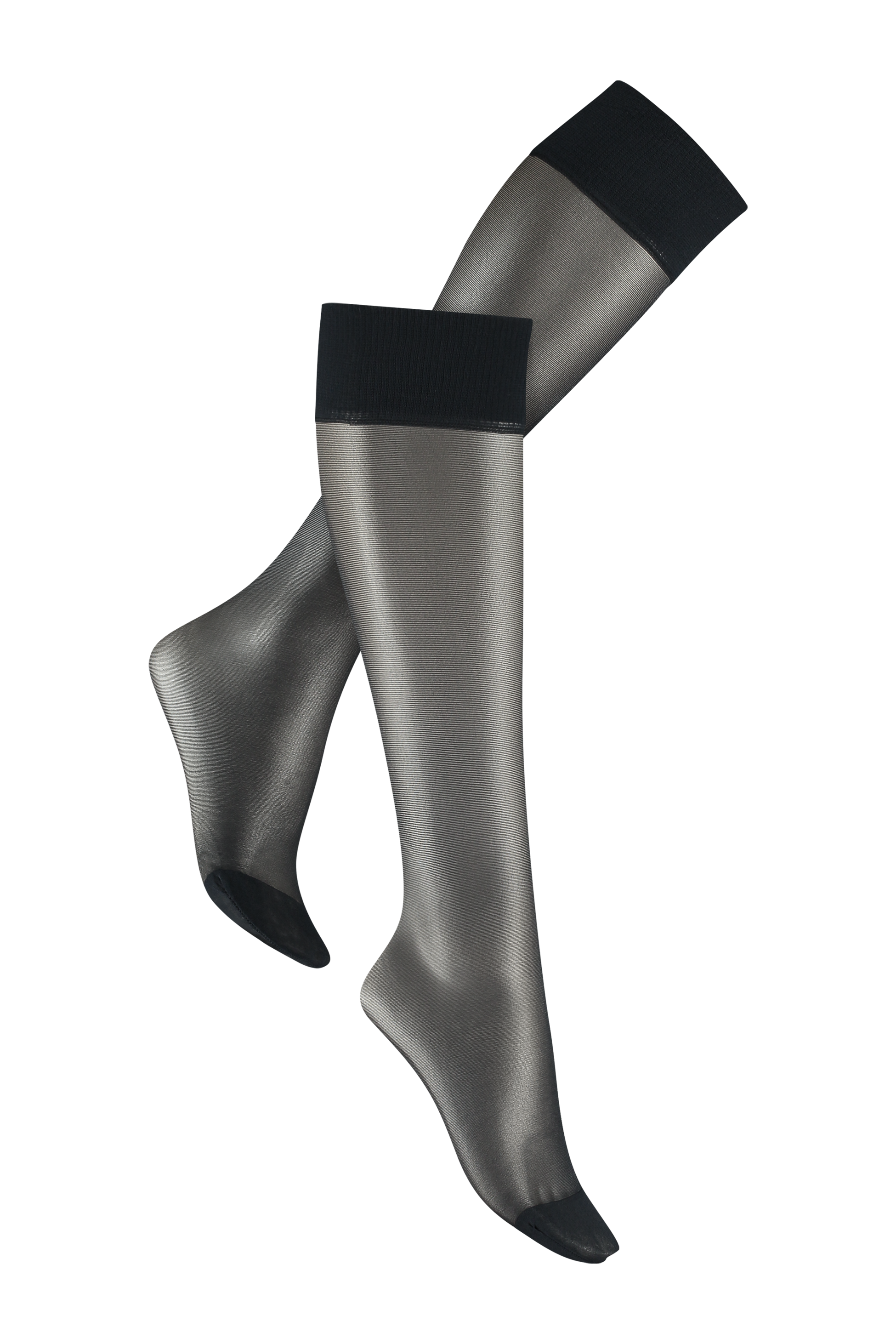 Kniekousen 20 Denier Lycra - Meerdere Kleuren - 2 Paar