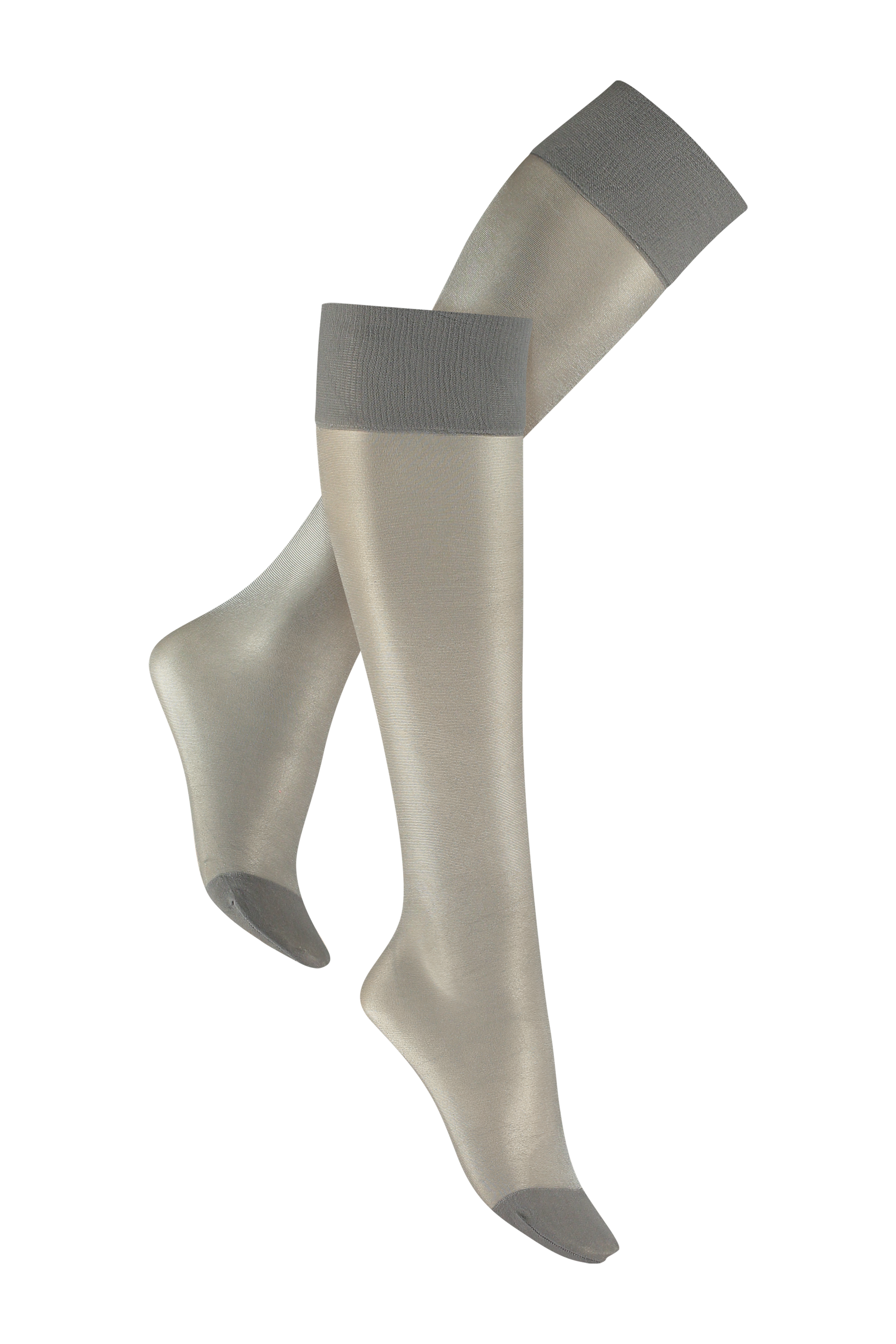 Kniekousen 20 Denier Lycra - Meerdere Kleuren - 2 Paar