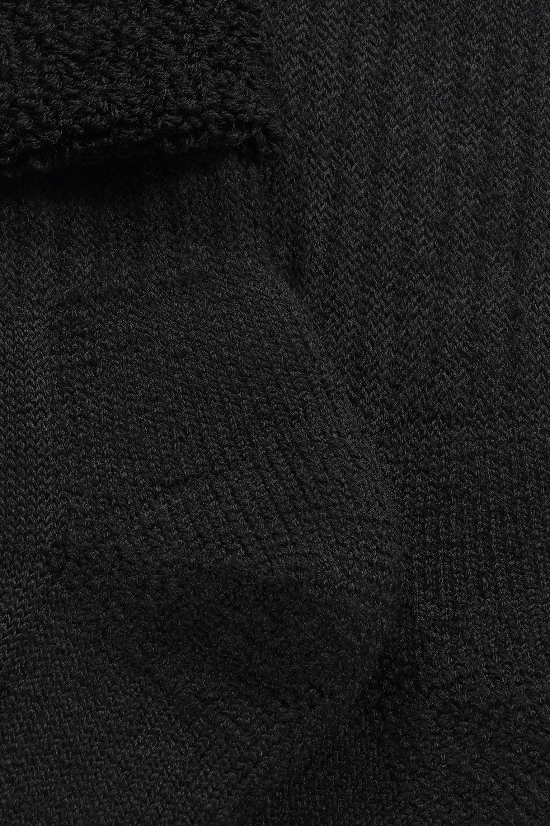 Merino Wollen Sok Heavy - Zwart