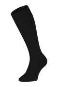 Merino Wollen Kniekous Heavy - Zwart