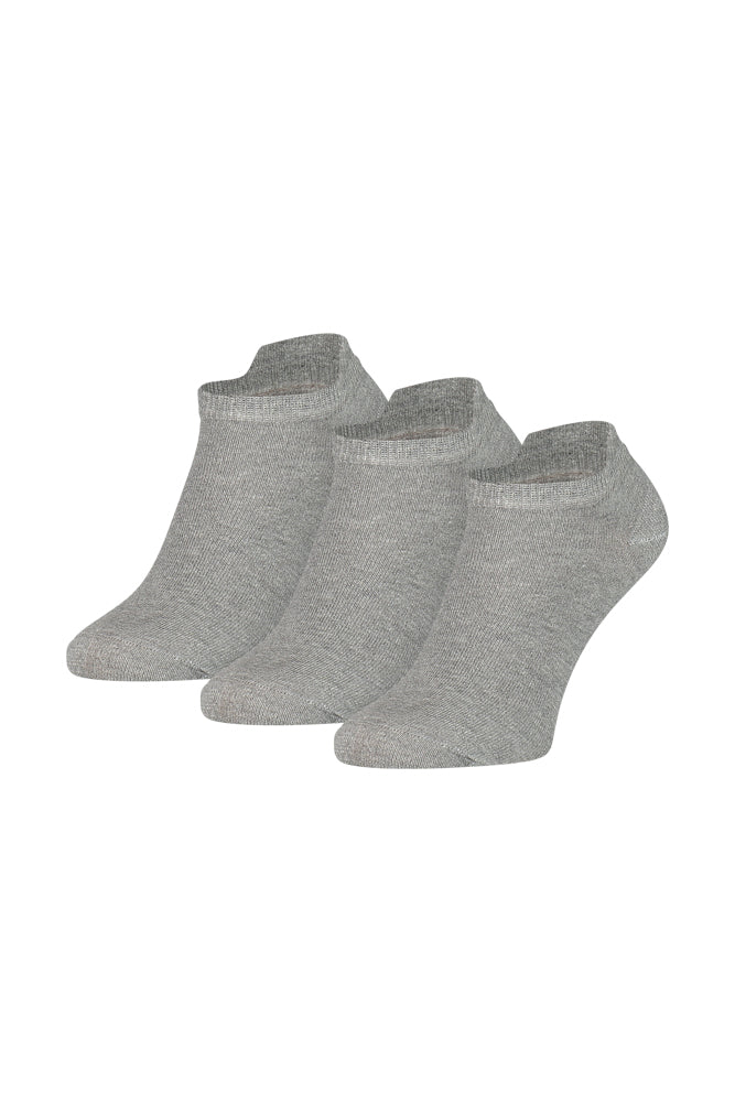 Katoenen Sneakersokken - Meerdere Kleuren - 3 Paar