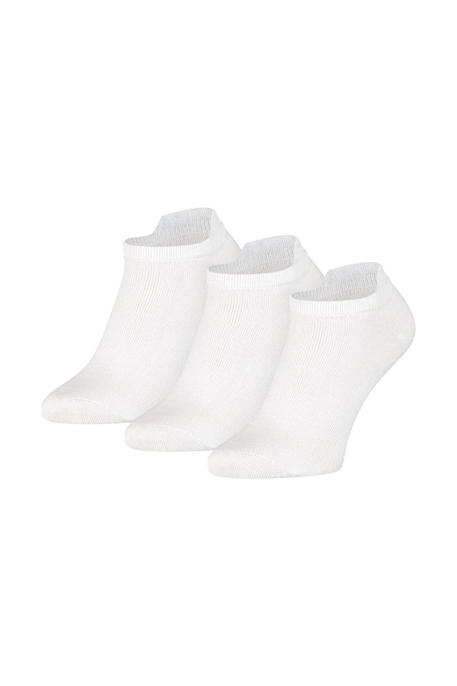 Katoenen Sneakersokken - Meerdere Kleuren - 3 Paar